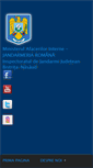 Mobile Screenshot of jandarmeriabistrita.ro